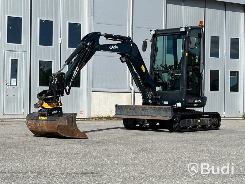 Minigrävare Kubota U27-4 -2022