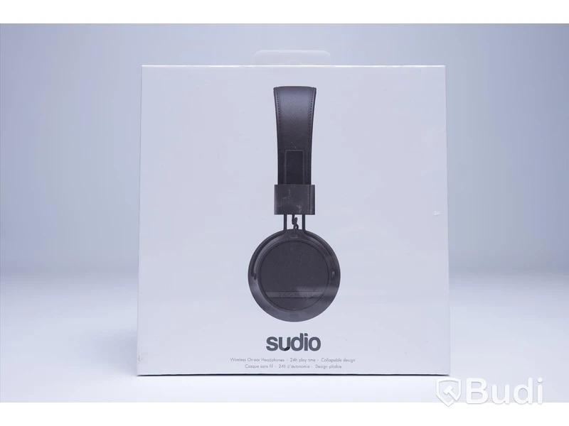 Trådlösa hörlurar. Sudio Regent II. Svarta. Ny, Obruten förpackning.