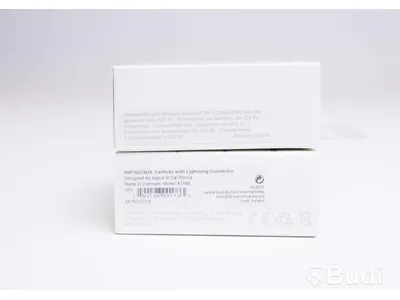 EarPods - 2 st, Apple, anslutning lightning. Ny, Obruten förpackning.
