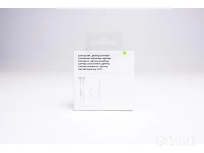 EarPods - 2 st, Apple, anslutning lightning. Ny, Obruten förpackning.