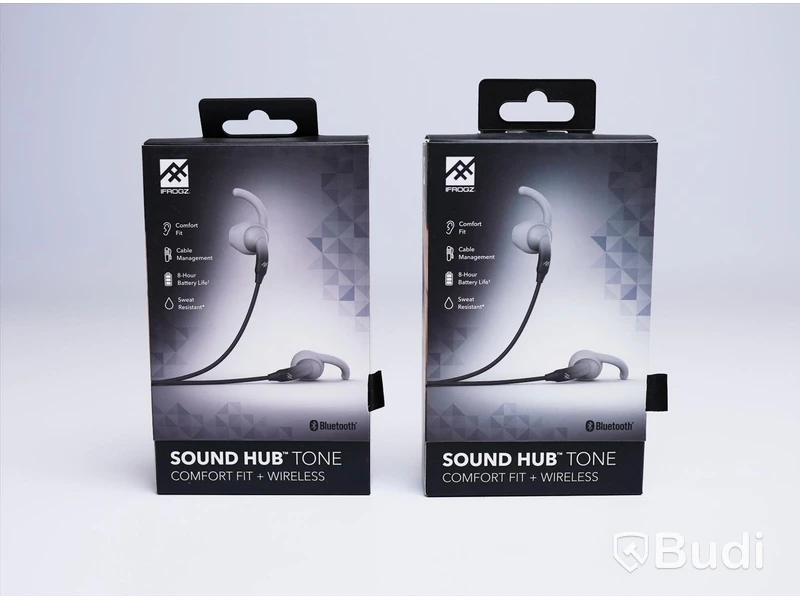 Trådlösa hörlurar - 2 st, Sound Hub Tone, IFROGZ. Ny, Obruten förpackning.