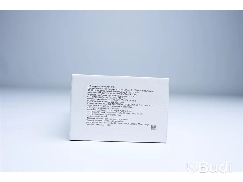 P40 Pro - 256 GB, Black, Huawei. Ny, Obruten förpackning.