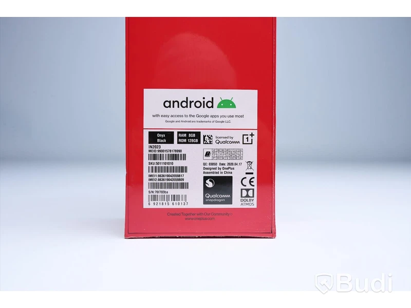 8 Pro - 128 GB, Onyx Black, OnePlus. Ny, Obruten förpackning.