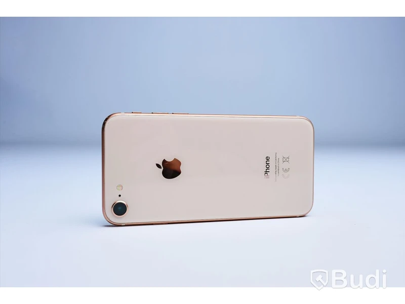 iPhone 8 - 64 GB, Rose Gold, Apple. 99procent batterihälsa, slitage, repor, sprucken skärm.