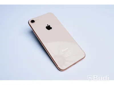 iPhone 8 - 64 GB, Rose Gold, Apple. 99procent batterihälsa, slitage, repor, sprucken skärm.