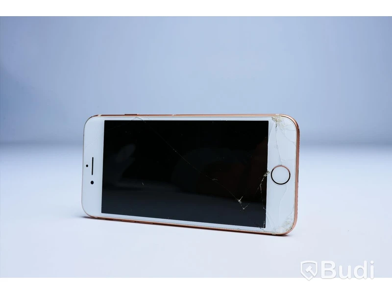 iPhone 8 - 64 GB, Rose Gold, Apple. 99procent batterihälsa, slitage, repor, sprucken skärm.