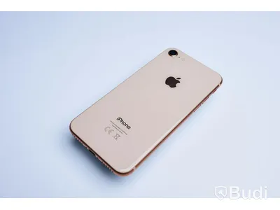 iPhone 8 - 64 GB, Rose Gold, Apple. 90 procent batterihälsa, minimalt slitage, spricka framsida.