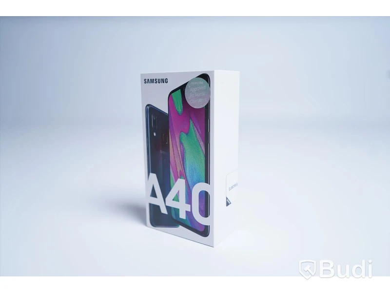 Samsung Galaxy A40 4G 64 GB Ny, Obruten förpackning.