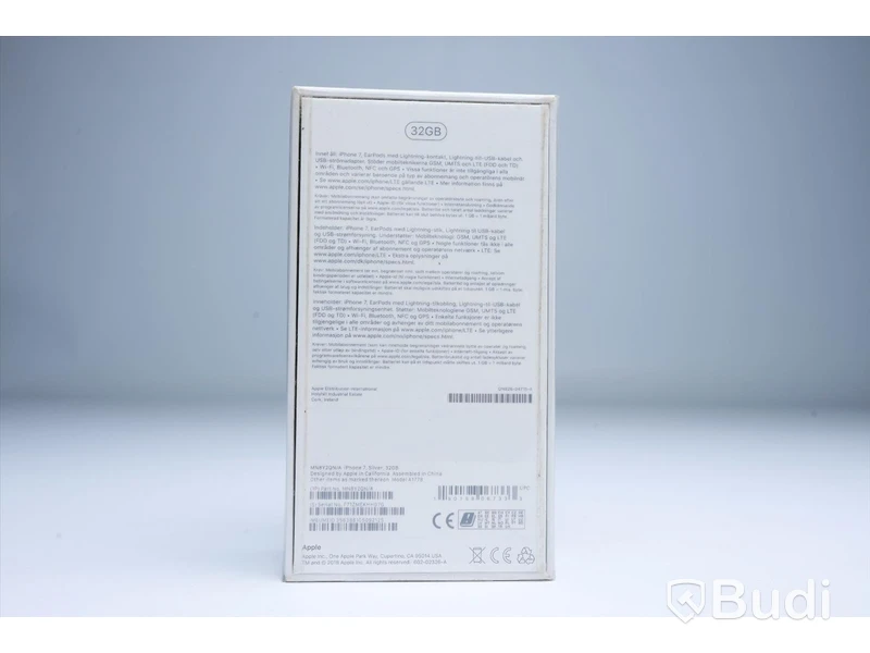 iPhone 7 - 32 GB, Silver, Apple. Ny, Obruten förpackning.