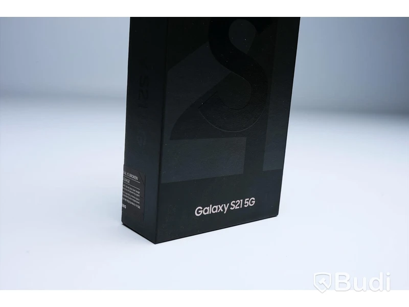 Galaxy S21 5G - 128 GB, Phantom Gray, Samsung. Ny, Obruten förpackning.