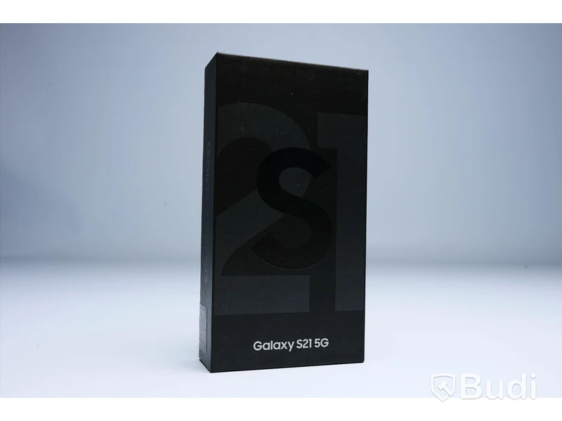 Galaxy S21 5G - 128 GB, Phantom Gray, Samsung. Ny, Obruten förpackning.