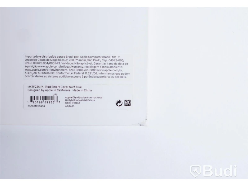 iPad skydd, Apple Smart Cover. Blå. Ny, Obruten förpackning.