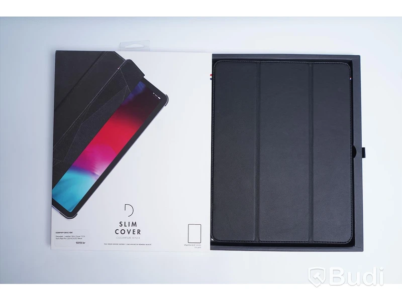 iPad Pro skydd, Decoded Leather Slim Cover. 12,9-tum. Svart. Ny.