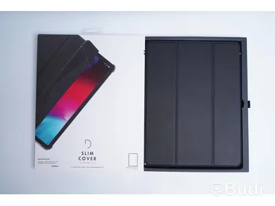 iPad Pro skydd, Decoded Leather Slim Cover. 12,9-tum. Svart. Ny.