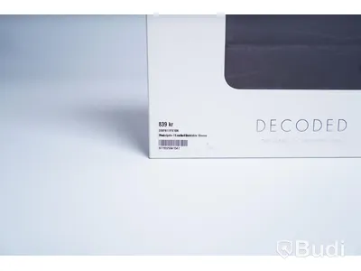 iPad skydd, Decoded Leather Foldable Slim Sleeve. Svart. Ny.