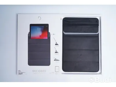 iPad skydd, Decoded Leather Foldable Slim Sleeve. Svart. Ny.