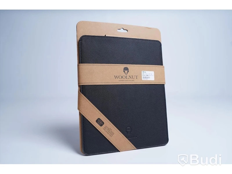 iPad Pro fodral, Woolnut Leather Sleeve 12,9-tum. Svart. Ny, Obruten förpackning.