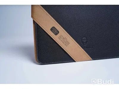 iPad Pro fodral, Woolnut Leather Sleeve 12,9-tum. Svart. Ny, Obruten förpackning.