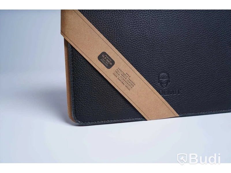 iPad Pro fodral, Woolnut Leather Sleeve 12,9-tum. Svart. Ny, Obruten förpackning.