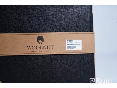 iPad Pro fodral, Woolnut Leather Folio 12,9-tum. Svart. Ny, Obruten förpackning.