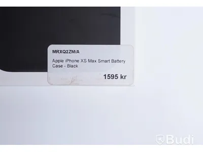 Mobilskal, Apple iPhone XS Max Smart Battery Case. Svart. Ny, Obruten förpackning.