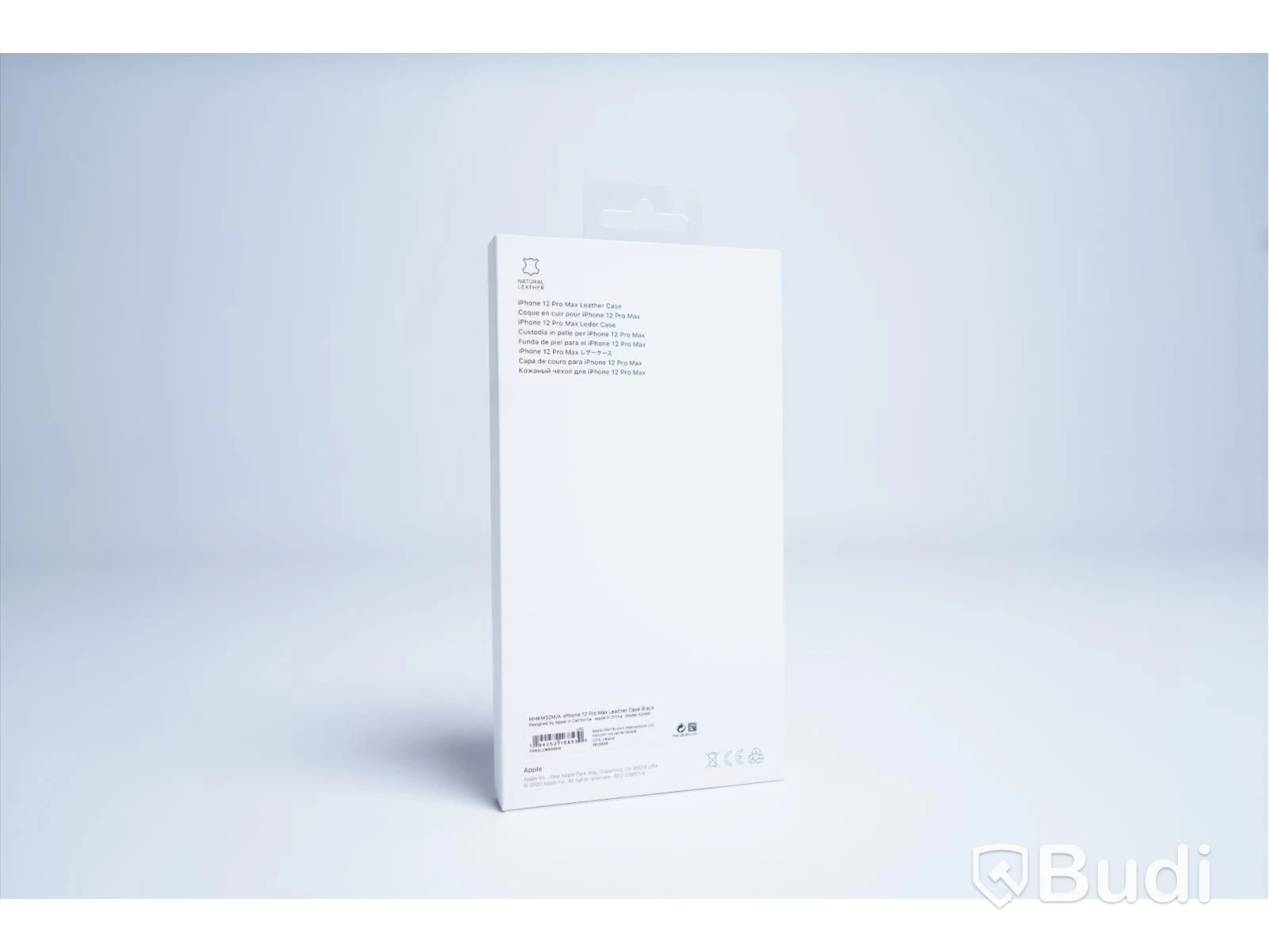 Mobilskal, Apple iPhone 12 Pro Max Leather Case. Svart. Ny.