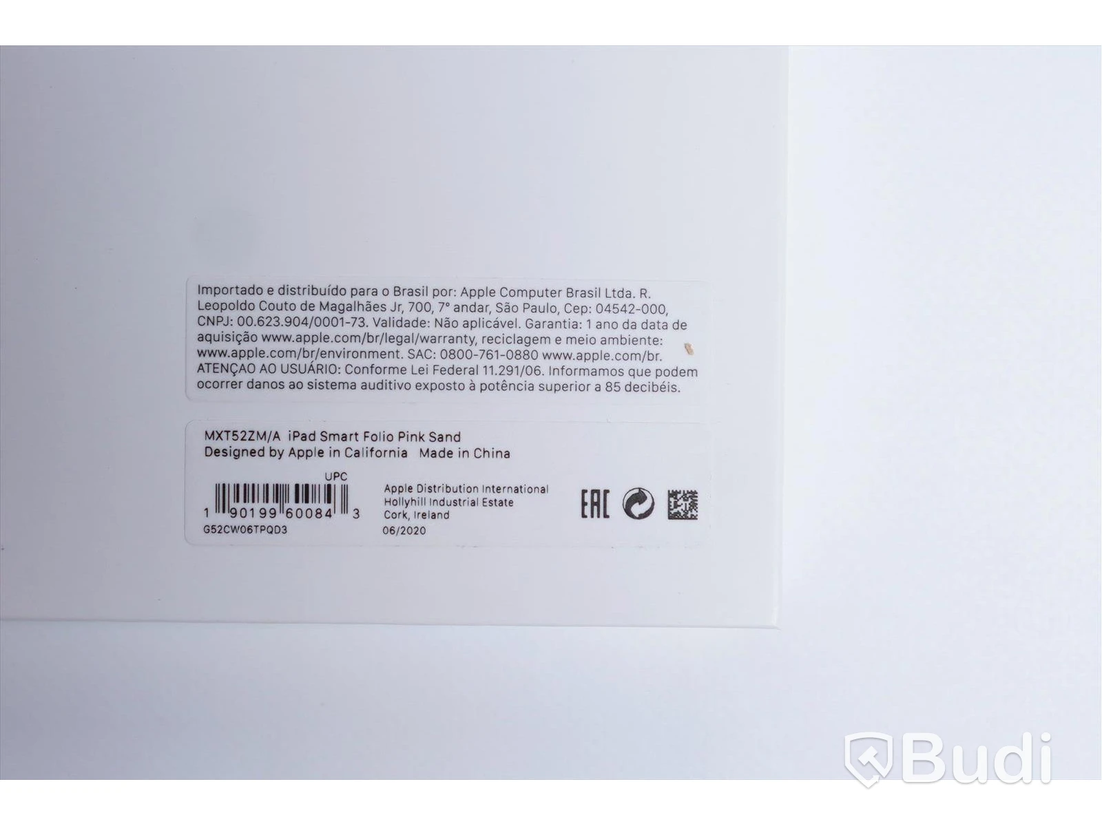 iPad Pro skydd, Apple Smart Folio 11-tum (1:a och 2:a generationen). Rosa. Ny, Obruten förpackning.