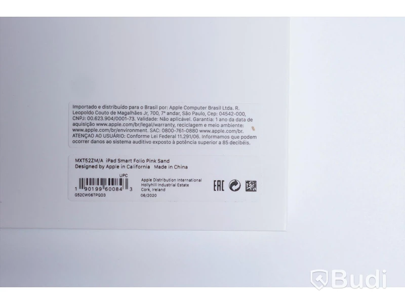 iPad Pro skydd, Apple Smart Folio 11-tum (1:a och 2:a generationen). Rosa. Ny, Obruten förpackning.