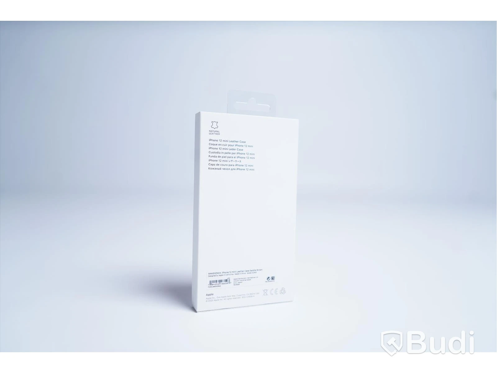 Mobilskal, Apple iPhone 12 mini Leather Case. Brun. Ny.