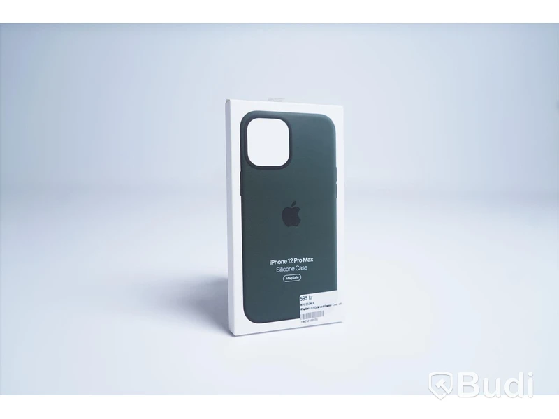 Mobilskal, Apple iPhone 12 Pro Max Silicone Case. Grön. Ny.
