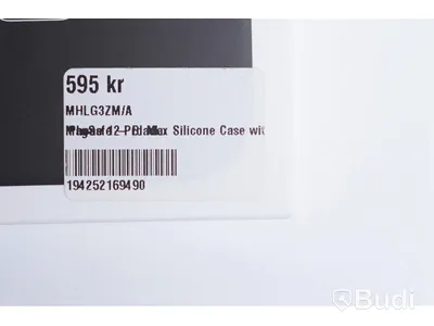 Mobilskal, Apple iPhone 12 Pro Max Silicone Case. Svart. Ny.
