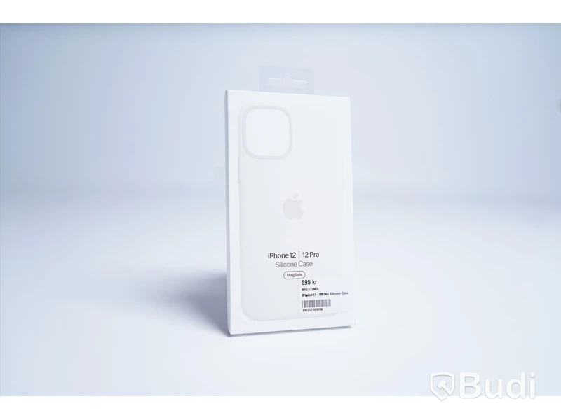 Mobilskal, Apple iPhone 12 Pro Silicone Case. Vit. Ny, Obruten förpackning.