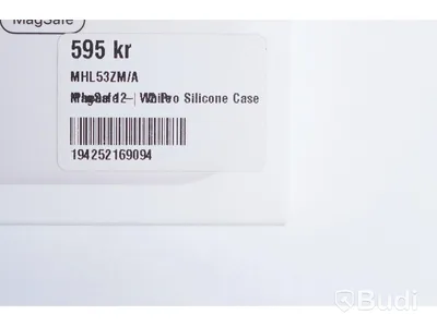 Mobilskal, Apple iPhone 12 Pro Silicone Case. Vit. Ny, Obruten förpackning.