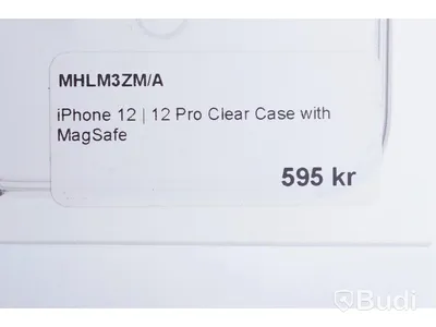 Mobilskal, Apple iPhone 12 Clear Case. Ny, Obruten förpackning.