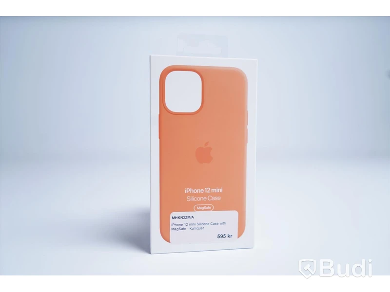 Mobilskal, Apple iPhone 12 mini Silicone Case. Orange. Ny, Obruten förpackning.