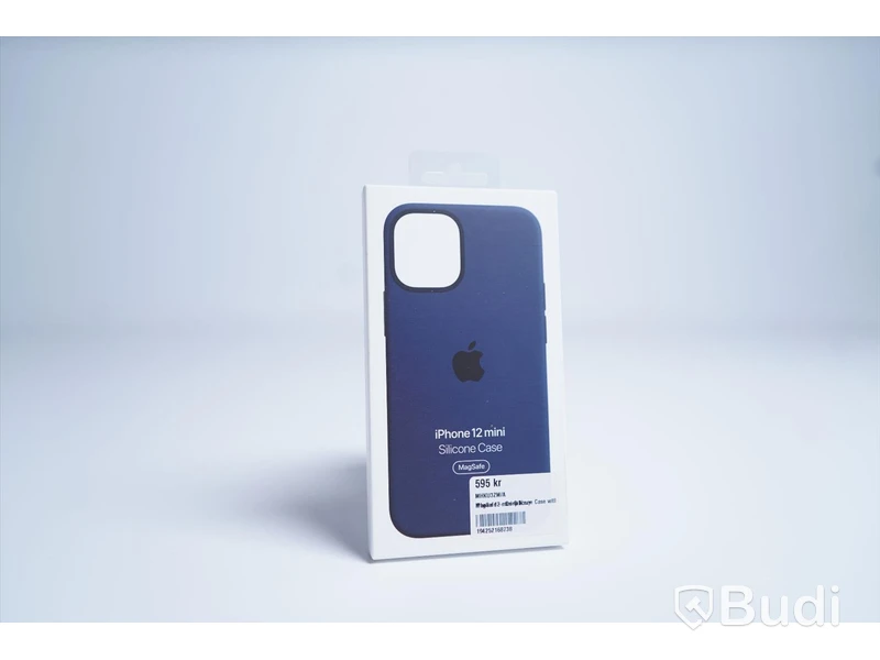 Mobilskal, Apple iPhone 12 mini Silicone Case. Blå. Ny, Obruten förpackning.