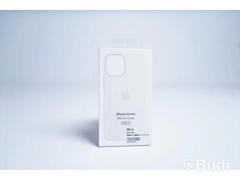 Mobilskal, Apple iPhone 12 mini Silicone Case. Vit. Ny, Obruten förpackning.
