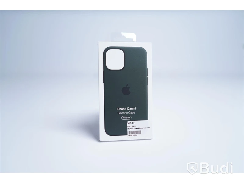 Mobilskal, Apple iPhone 12 mini Silicone Case. Grön. Ny, Obruten förpackning.