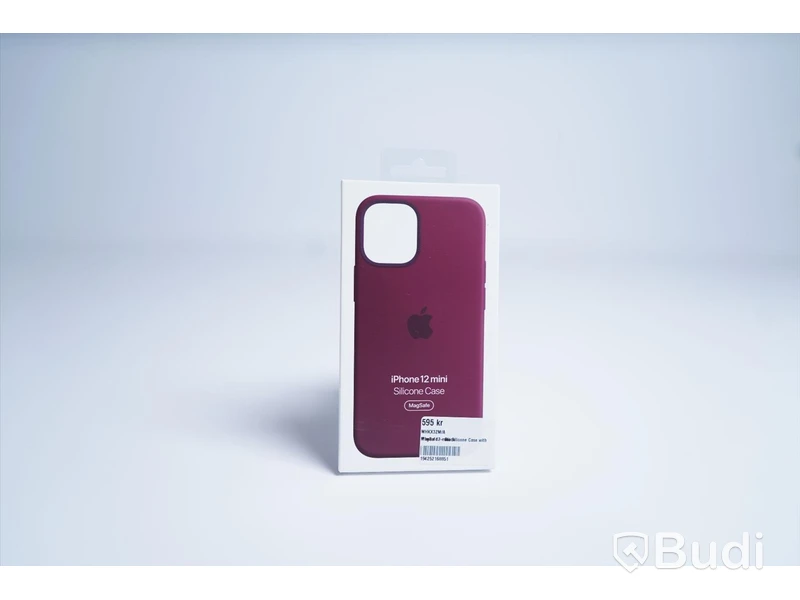 Mobilskal, Apple iPhone 12 mini Silicone Case. Lila. Ny, Obruten förpackning.