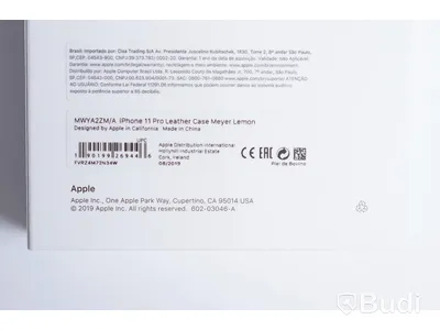 Mobilskal, Apple iPhone 11 Pro Leather Case. Gul. Ny.