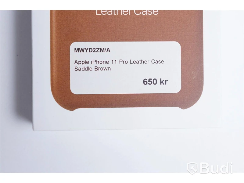Mobilskal, Apple iPhone 11 Pro Leather Case. Brun. Ny.