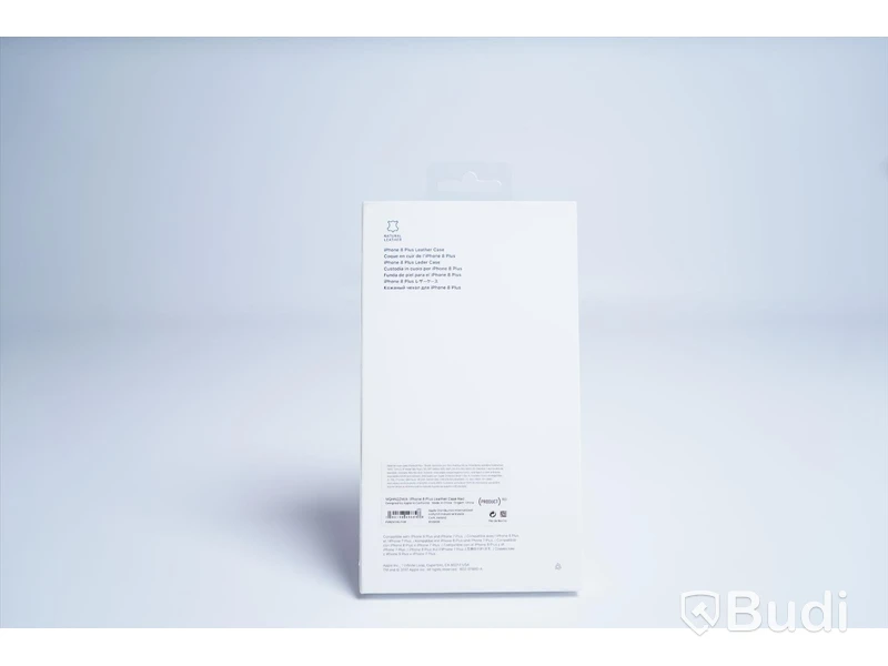 Mobilskal, Apple iPhone 8 Plus Leather Case. Röd. Ny.