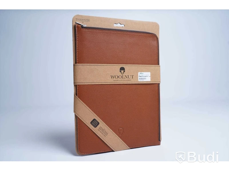 Macbook Pro fodral, Woolnut Leather Folio 13-tum. Brun. Ny, Obruten förpackning.
