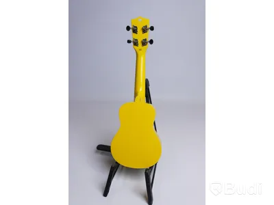 Ukulele - Koki'o, Linden Soprano, yellow inkl. tunnt soft case, RISA Musical Instruments. Ny, Obruten förpackning.
