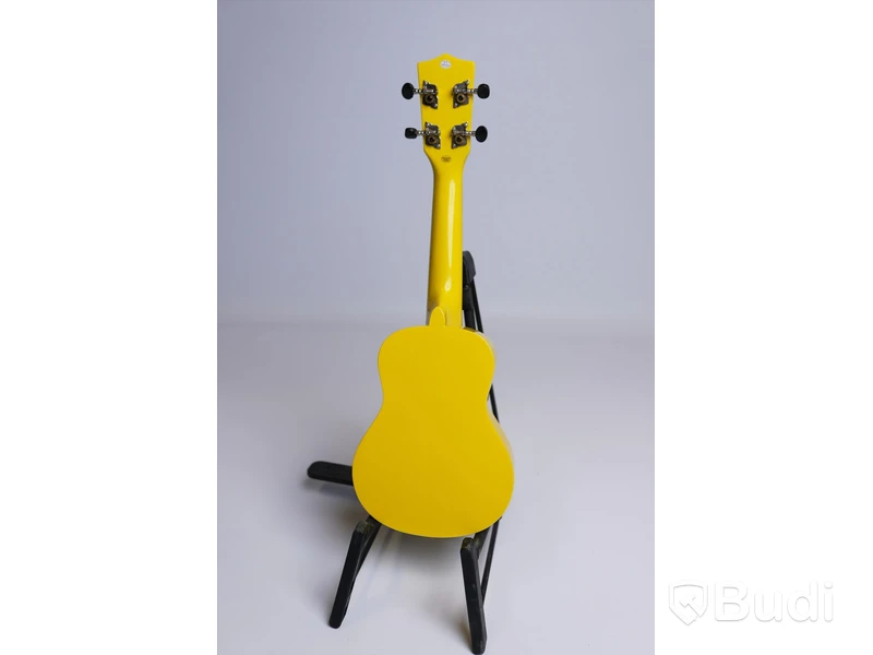 Ukulele - Koki'o, Linden Soprano, yellow inkl. tunnt soft case, RISA Musical Instruments. Ny, Obruten förpackning.