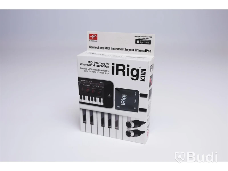 iRig MIDI, MIDI interface till iOS. Ny, Obruten förpackning.