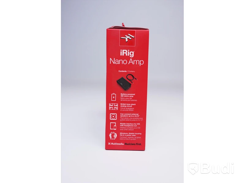 iRig Nano Amp - trådlös micro amp för iOS Ny, Obruten förpackning.