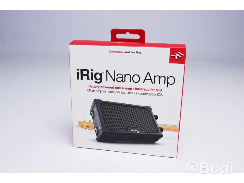 iRig Nano Amp - trådlös micro amp för iOS Ny, Obruten förpackning.