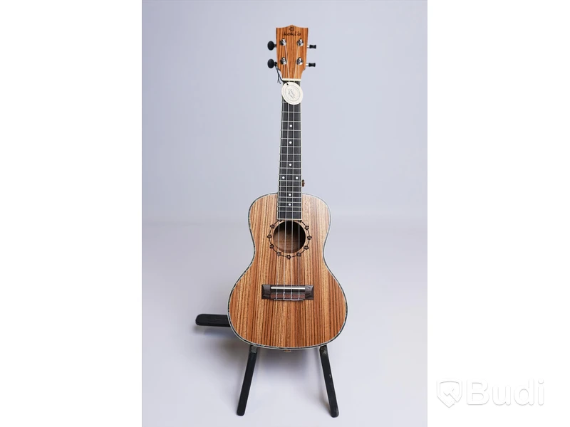Ukulele - Koki'o, Zebrawood inkl. soft case, RISA Musical Instruments. Ny, Obruten förpackning.