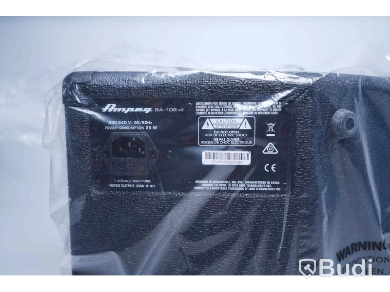 Basförstärkare, Ampeg BA-108. Ny, Obruten förpackning.
